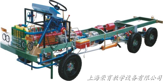 斯太尔SX2190型整台透明整车教学模型