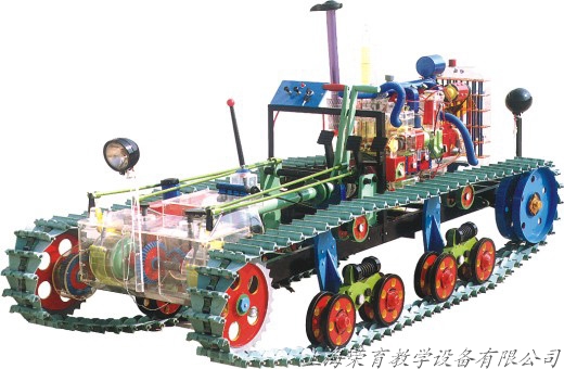 东方红75型拖拉机教学模型