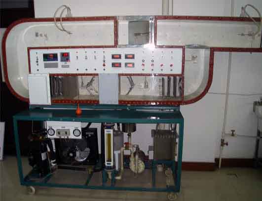 循环式空调过程实验装置